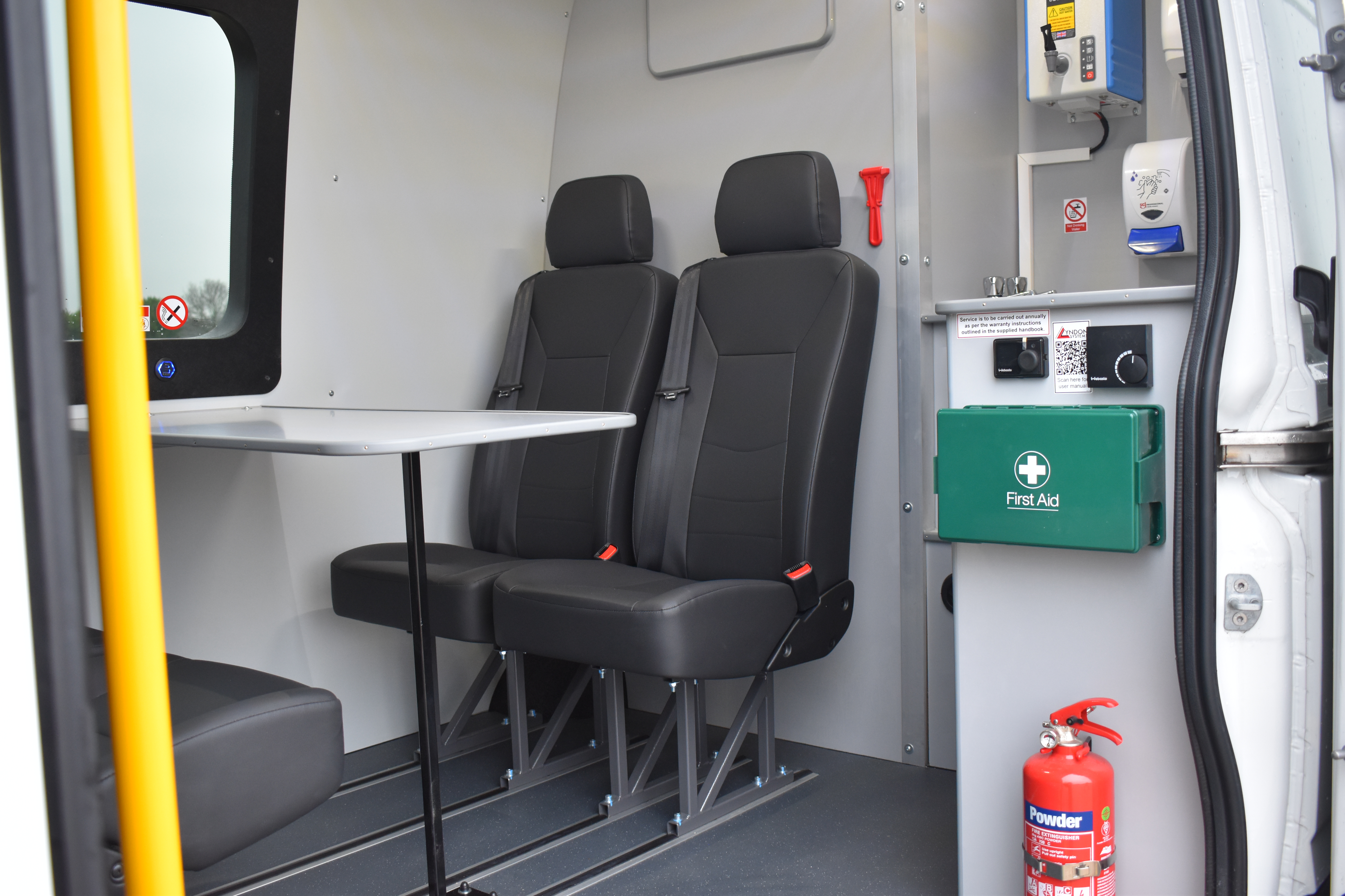 Ford welfare van conversion by Lyndon Systems